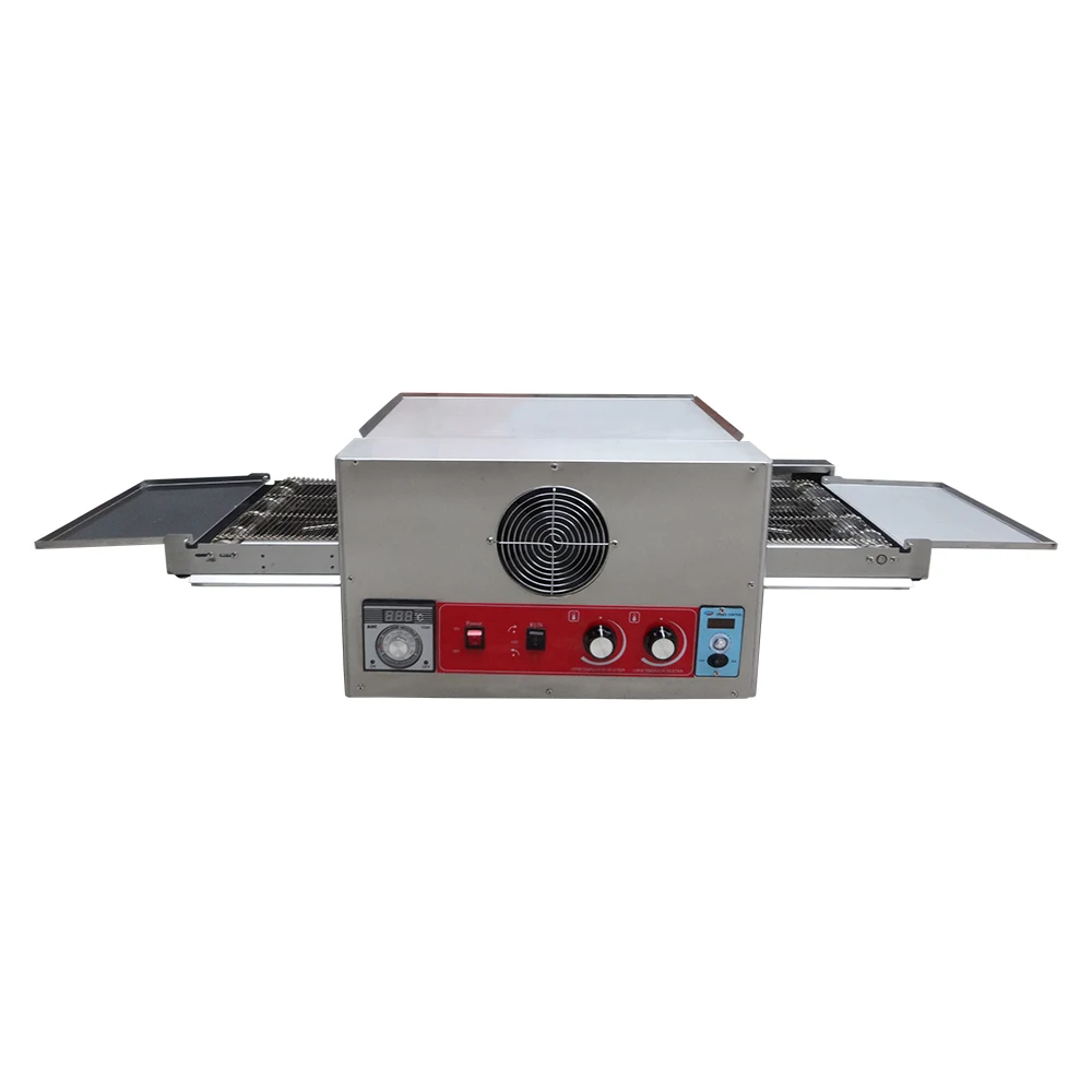 Electric Conveyor Pizza Oven Commercial 12 Inch Pizza Stove Oven Large Dispenser Cake Bread Pizza Making Machine 220V/380V