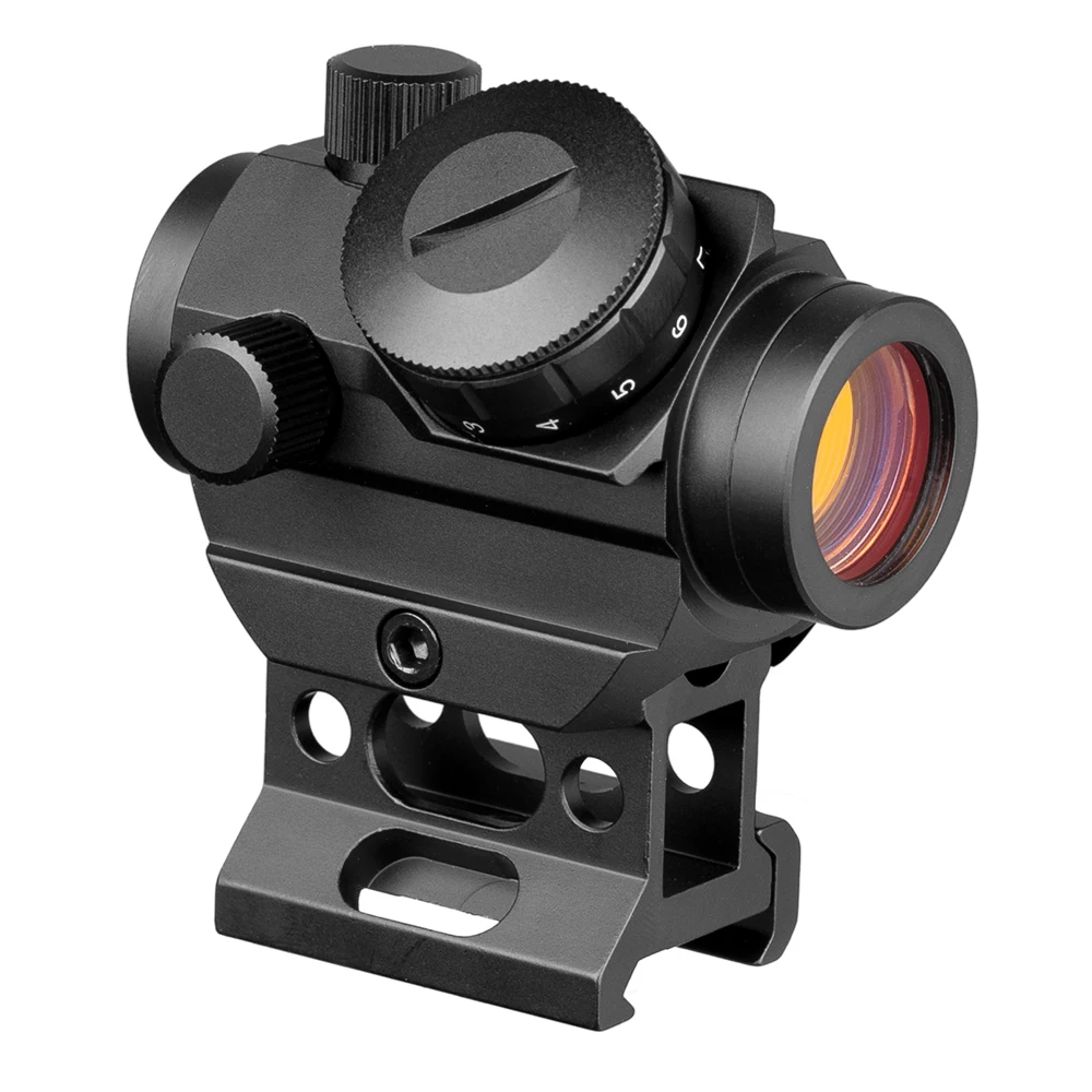 

Red Dot Sight Laser Picatinny Rail Mount 20mm Tactical Hunting M1 Red Dot Sight Airsoft Red Dot Scope With High Mount Rail