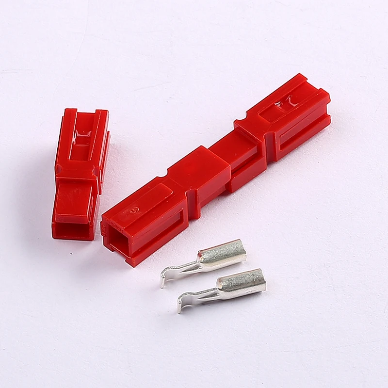 10pcs/lot 120A 600V 1 pin power socket charging post battery copper female male connectors for forklift golf cars stacker pallet