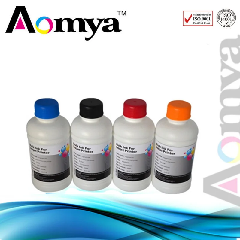 Aomya 4 Colors x 250ml Sublimation Ink Sub Ink Heat Transfer Ink for Epson L210 L350 L355 Mugs T-shirt Mouse Pads Printing Ink