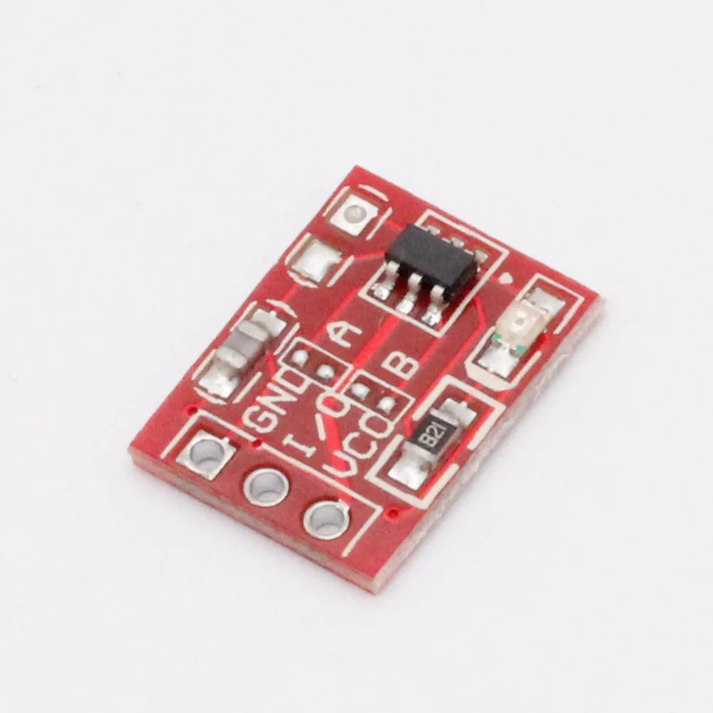 10Pcs TTP223 Touch Key Switch Module Touching Button Capacitive Switches Self-Locking/No-Locking Capacitive Switches