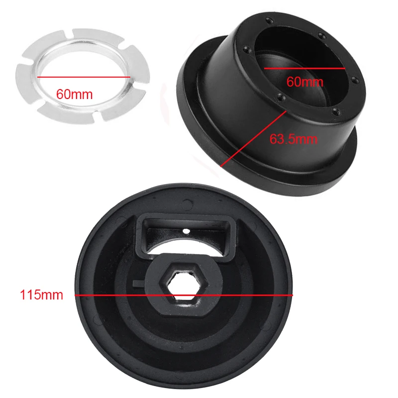 Car Auto 6 Bolt Hub Kit Steering Wheel Hub Adapter Boss Kit For MAZDA VOLVO JAGUAR X type Ford F150 F350 F450 Mustang