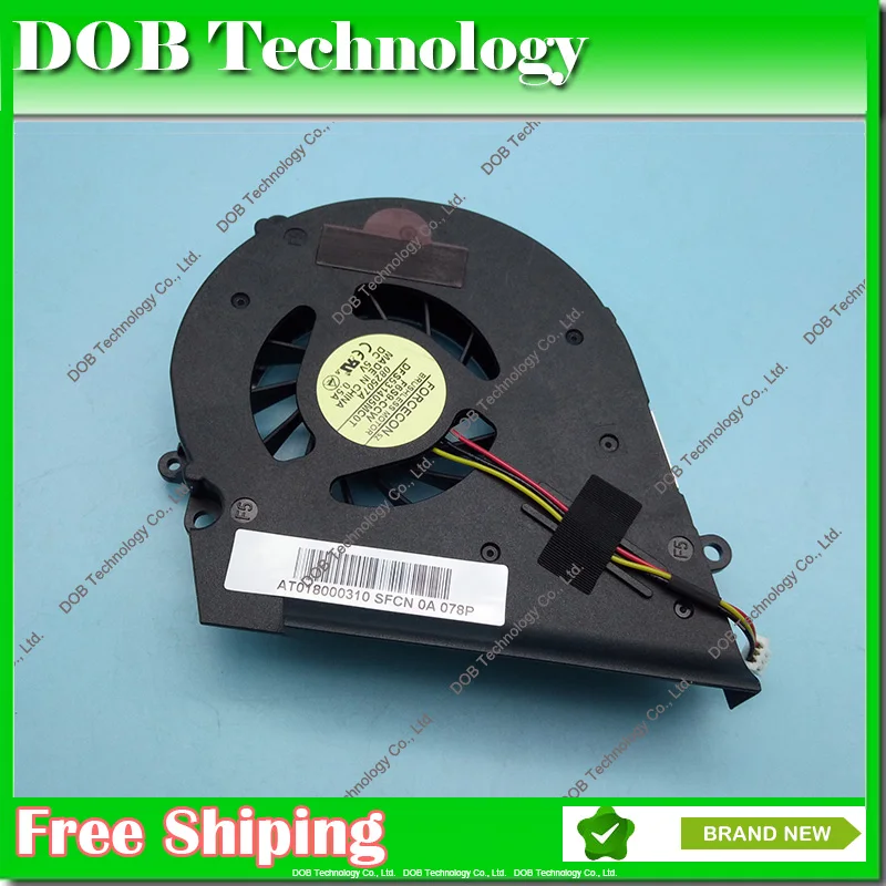 

New Laptop fan for Toshiba Satellite A200 A205 A210 A215 A350 -12J A355 DFS531405MC0T F6S9-CCW 081408A CPU cooling Fan