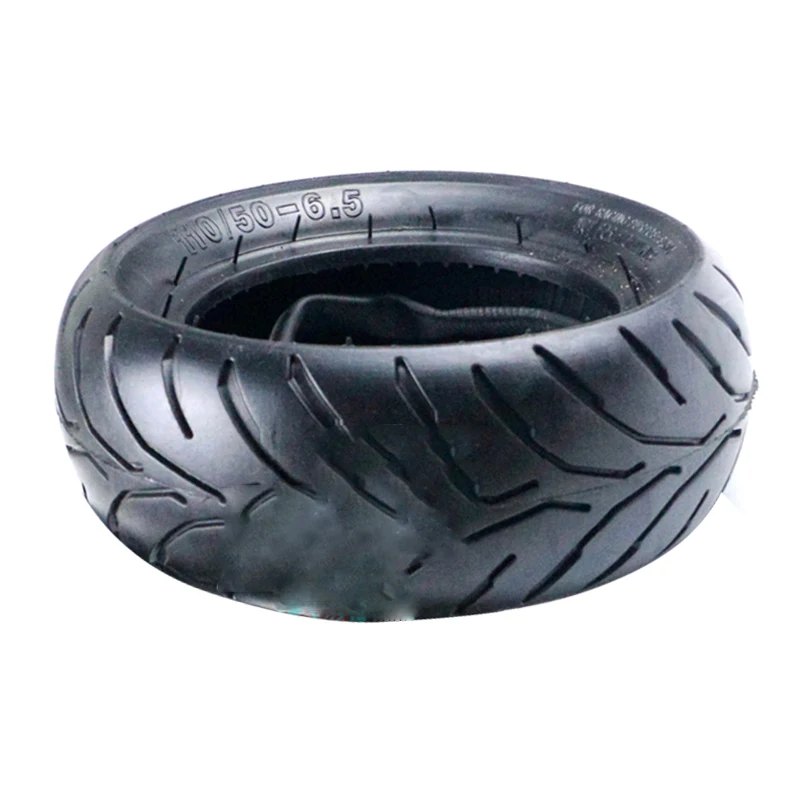 Rear Tire 110/50-6.5 with Inner Tube Bent Valve fits 49cc Mini Dirt Bike e Scooter Mini Moto 110 / 50 - 6.5