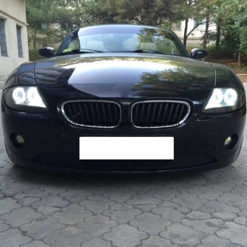 

Для BMW Z4 E85 E86 2002 - 2007 2008 ультра ярсветильник дневной свет DRL CCFL ангельские глаза комплект демонических глаз теплый белый кольцо с ореолом