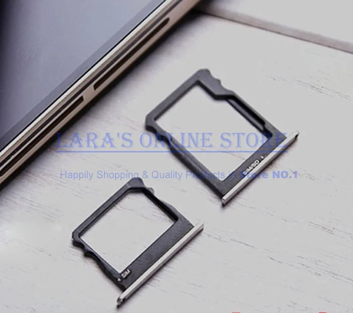 Nueva bandeja de tarjeta sim + bandeja de tarjetas micro sd adaptador de soporte de ranura para Huawei Honor 7i repuestos de repuesto