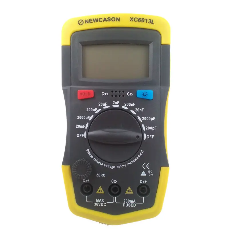 Digtital Capacitance Meter XC6013L Capacitor Tester MF UF Circuit Gauge Capacitance Meter Tester