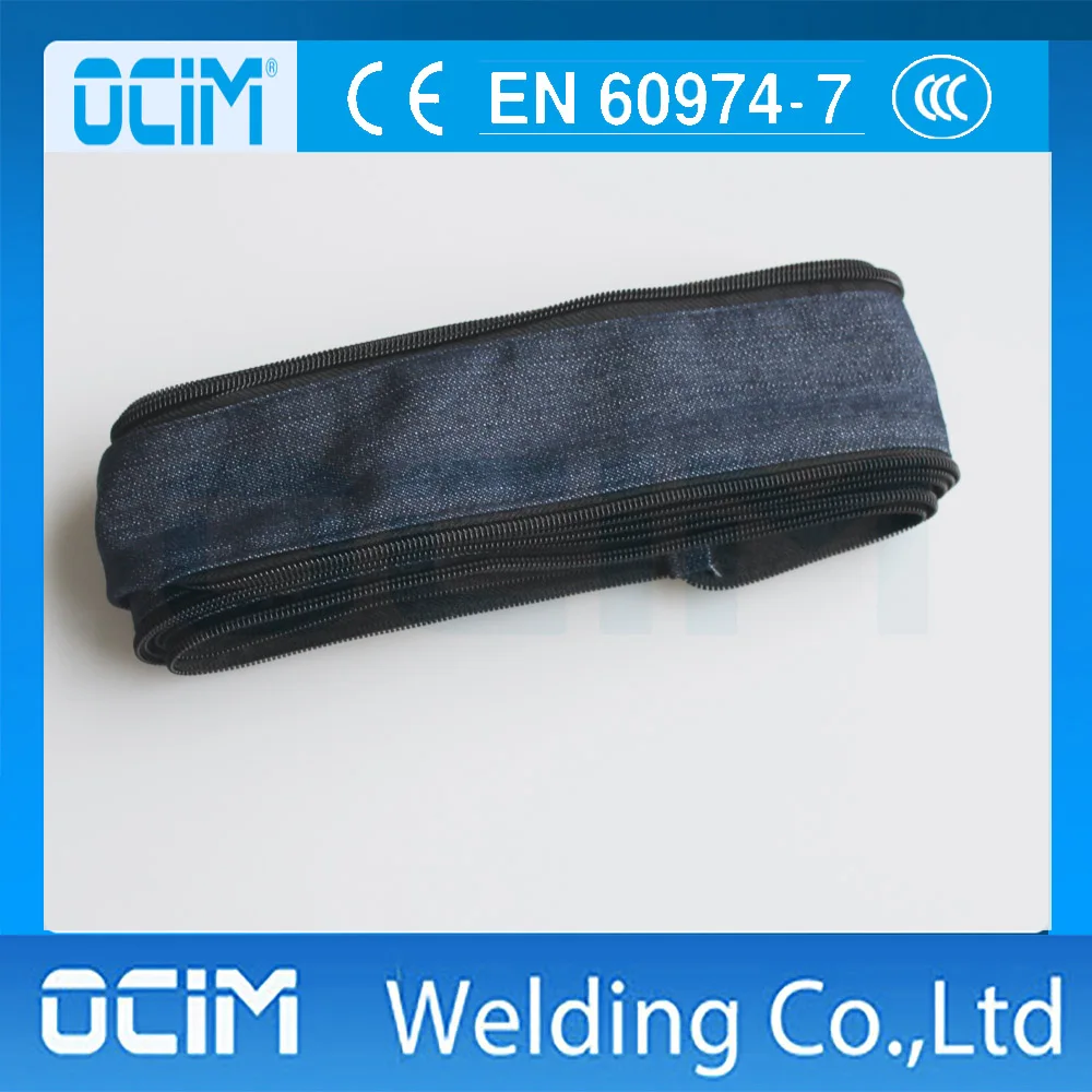 1PC Cable Cover Canvas With Zipper 7.4M Fit TIG Welding Torch & Plasma Cutter Torch