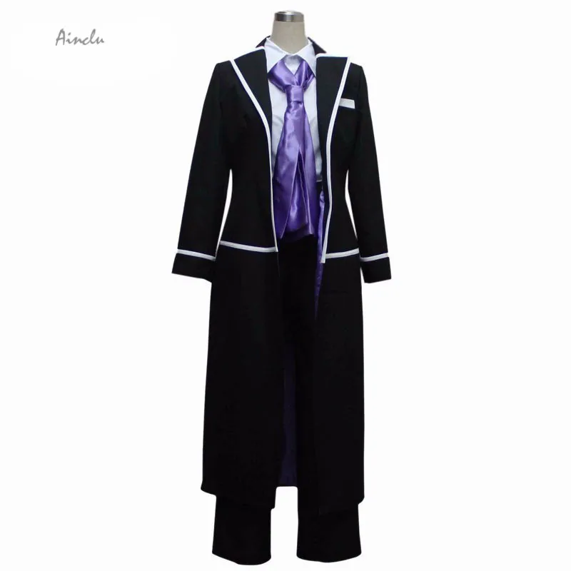 Ainclu Customized Top Selling Black One Piece Shanks Cosplay Costumes Red Hair Shanks Halloween Cosplay Costumes Free Shipping