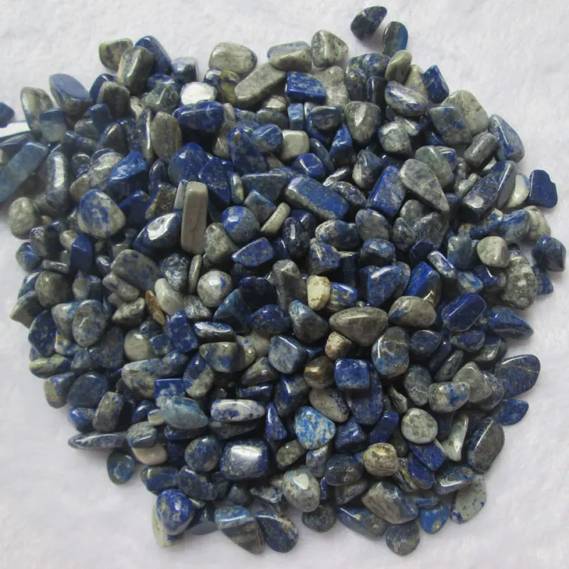 Natural Nunatak Energy Stone Lapis Lazuli Tumbled Stone Crystal Healing Reiki Decorative Throat Chakra  200g