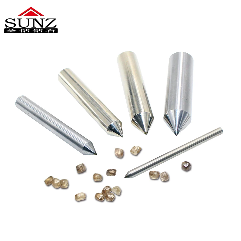 5PCS 3.175mm Dia 50mm Length 1/8 Grinding Wheel Diamond Dressing Pen Dresser Tool