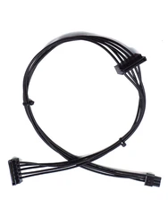 New Mini 6 Pin to 2 SATA 15PIn Power Supply Cable for Dell 3250 3268 3650 3653 3660 3667 3668