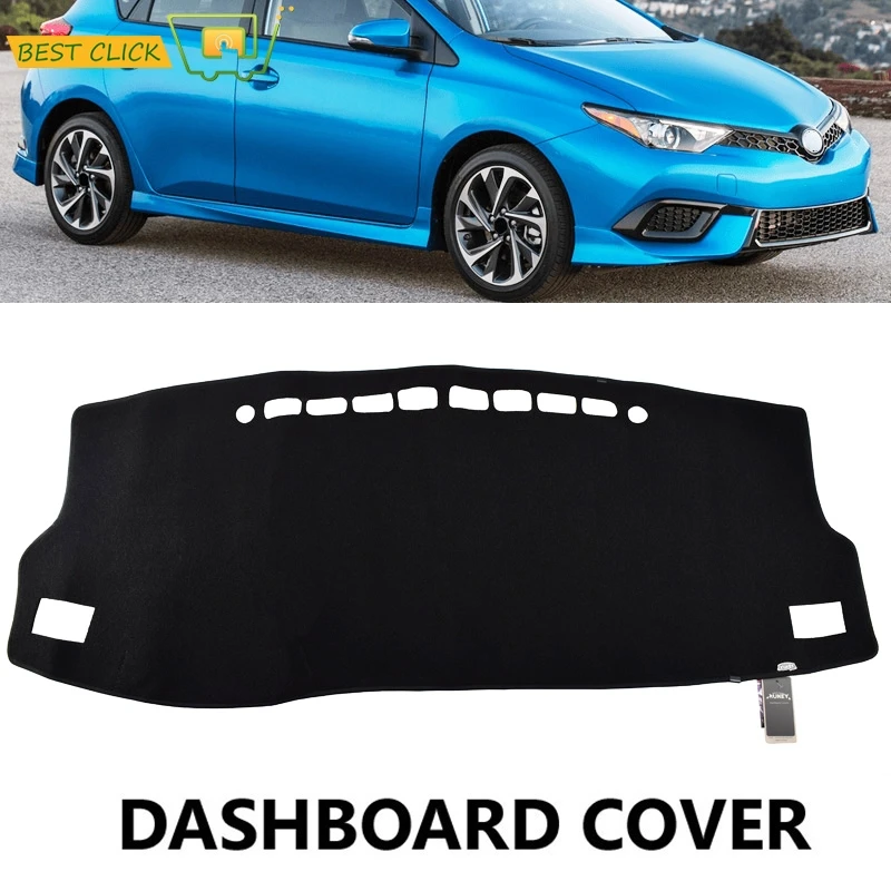 Xukey Dashboard Cover Dash Mat Dashmat For Toyota Corolla Auris E170 E180 2014 - 2018 Dash Board Cover Pad Sun Shade Carpet 2015