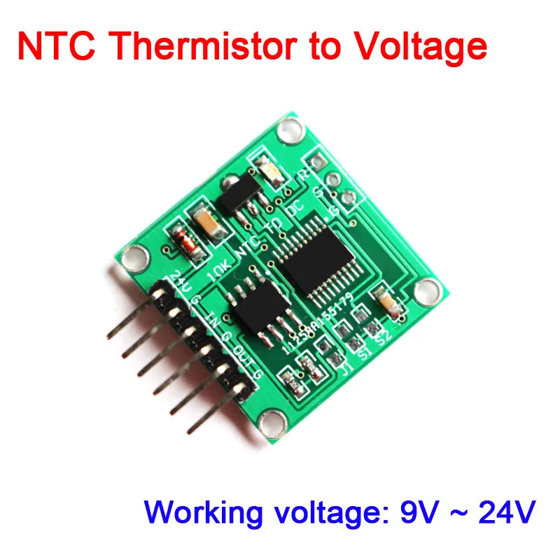 NTC Thermistor to Voltage 10K NTC TO 0-5V 0-10V linear conversion temperature Transmitter module FOR Remote data / control