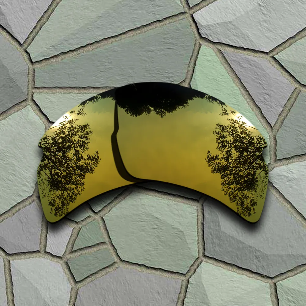 

Yellow Golden Sunglasses Polarized Replacement Lenses for Oakley Flak 2.0 XL