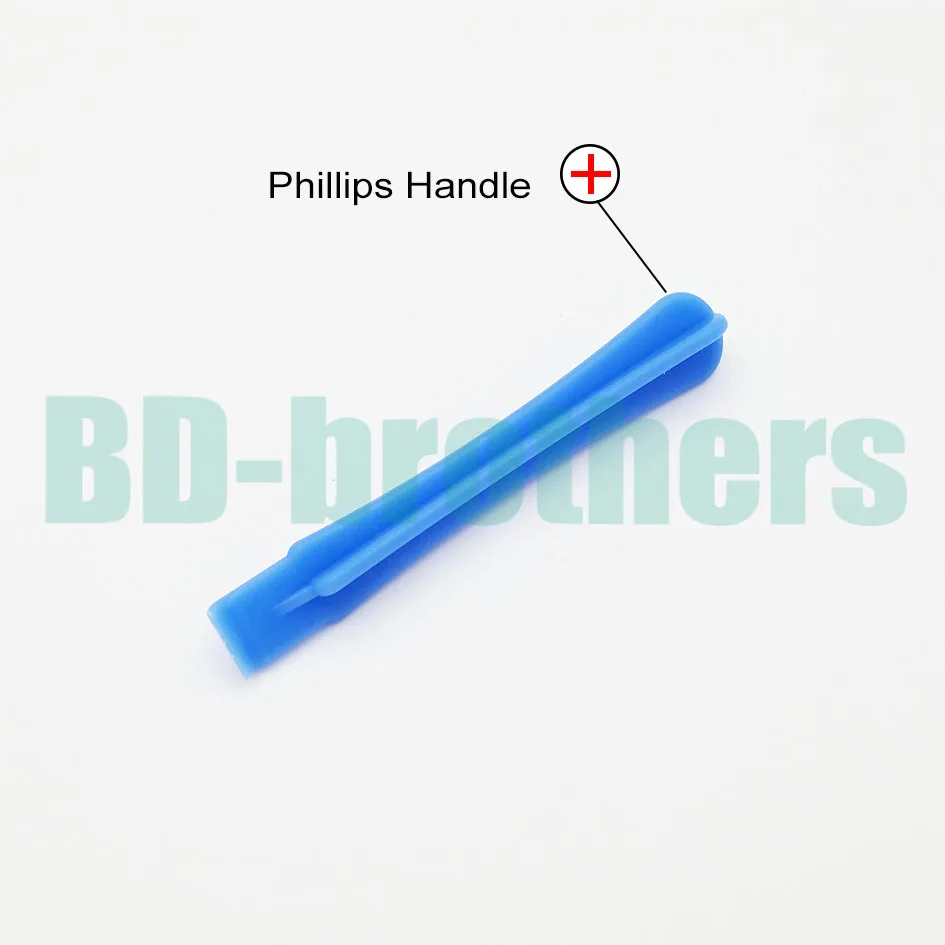 

85mm Best Quality Blue Plastic Pry Tool Cross Phillips Handel Crowbar Open Tools Spudger for Phone Tablet PC 1000pcs/lot