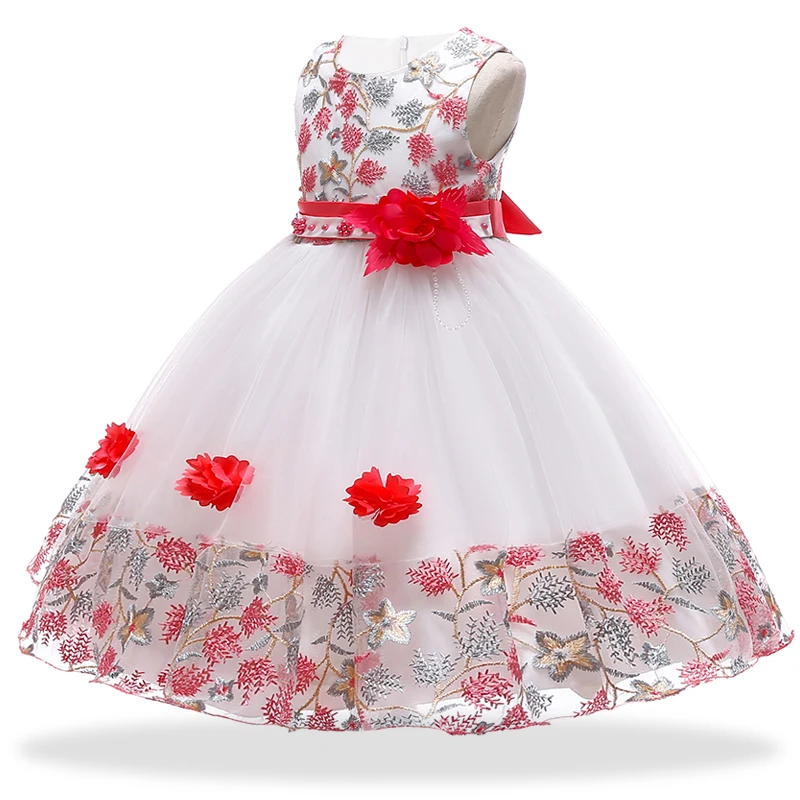 Children\'s Dresses Flower Girls Wedding Prom Dress For Girl Elegant Baby Clothes Evening Princess Party Carnival Easter Vestidos