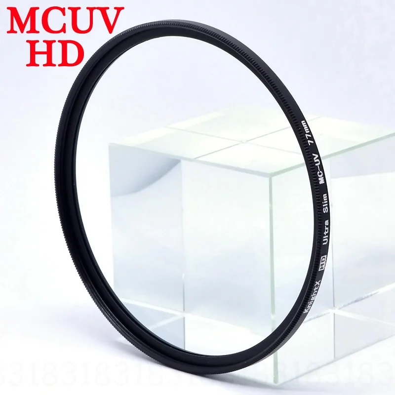 KnightX HD UV MCUV 49 52 55 58 62 67 72 77 MM Camera Lens Filter For canon eos sony nikon 500d 1200d light d80 set 52MM 58MM