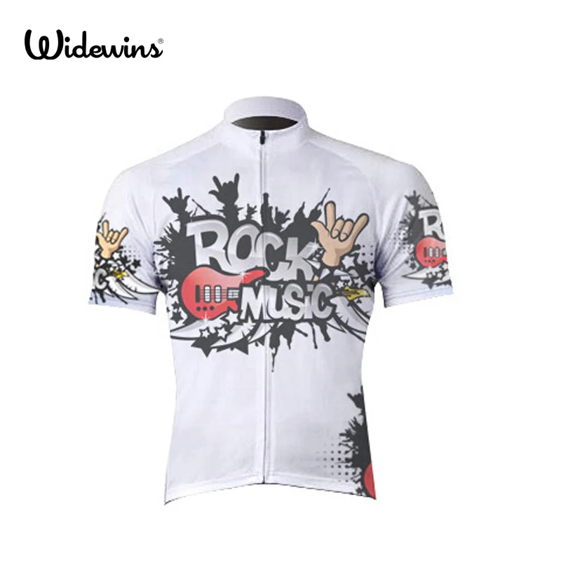 rock music Summer Breathable MTB Bike Clothing Bicycle Clothes Ropa Ciclismo 100% Polyester Cycling Jersey 5034