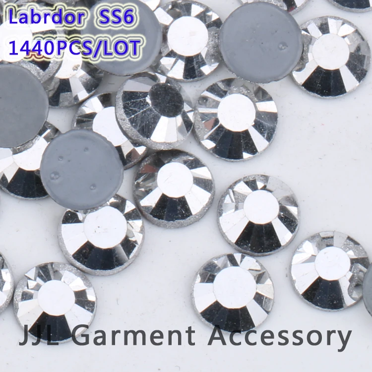 SS6-SS20  Labrdor Color  similar SWA Rhinestone1440pcs/lot High quality Hotfix Rhinestones use for high-end clothing