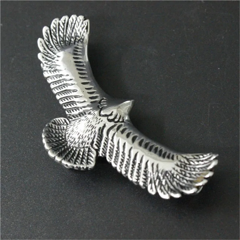 2pcs/lot  Newest Flying Eagle Pendant 316L Stainless Steel Fashion Cool Eagle Biker Pendant