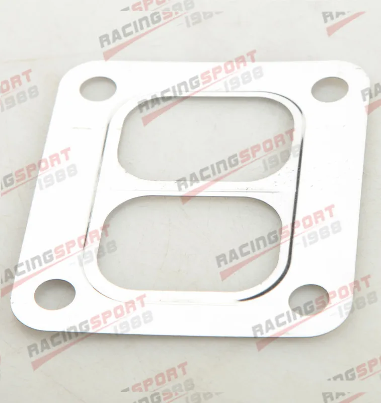 T4 TO4 Turbo Inlet Gasket Divided Stainless T04 Turbonetics ATP garrett Precisio