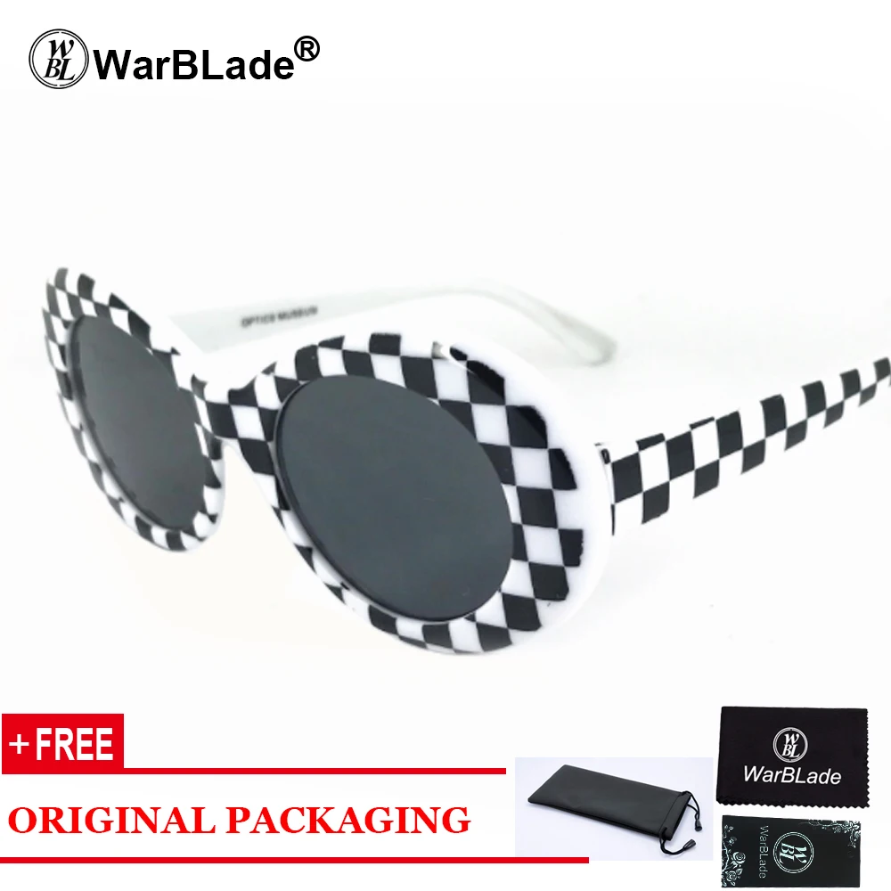 

Goggles Kurt Coba Sunglasses Transparent Clear Lenses Glasses Vintage NIRVANE Oval Eyewear Fashion Classic Sun Glasses