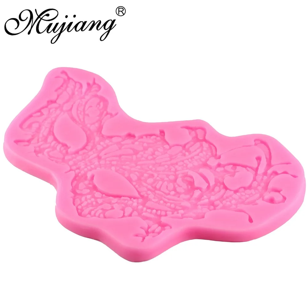 Mujiang DIY Party Dance Mask Silicone Molds Dry Pace Fondant Cake Decorating Tool Sugar Paste Candy Chocolate Polymer Clay Mould