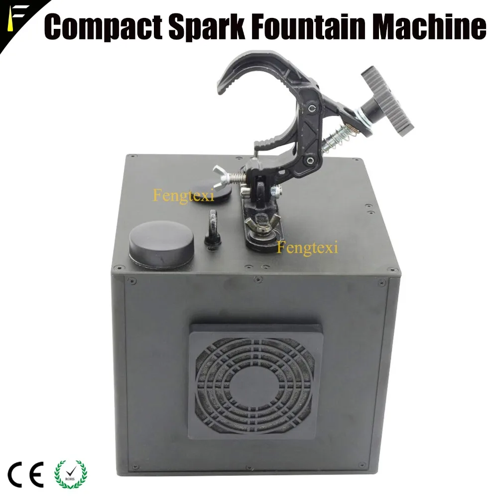 Touchable Spark Fountain Machine 2channels Sparkle Spark Waterfall DMX512 Machine with Remote Sparkular Spaying 1~5m