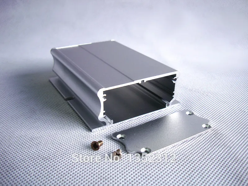 66*26*85mm aluminum box for electronic project PCB board shell case power amplifier box wall-mounted DIY junction switch case