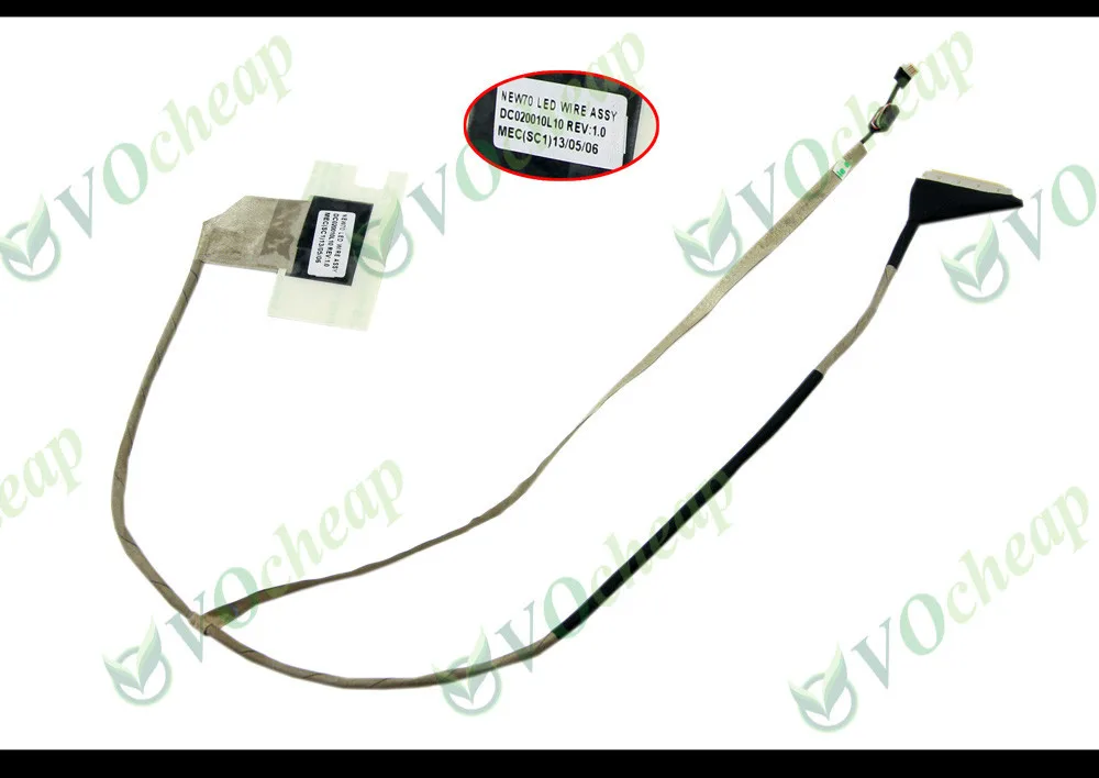 New LCD Cable for Acer Aspire 5552 5252 Gateway Nv59c Nv53 Series 15.6 - DC020010L10