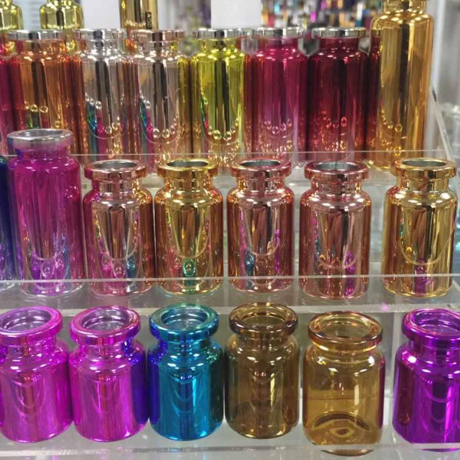 4ml 5ml 6ml 8ml 10ml 12ml 15ml 20ml 30ml Amber clear Injection Glass Vial &Flip Off Cap small glass medicine bottles