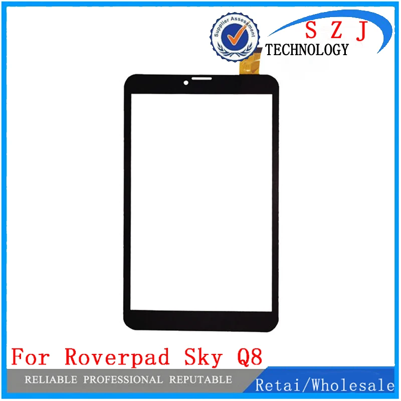 

New 7'' inch Sky Q8 M410 3G Replacement Digitizer Glass for Roverpad Sky Q8 8Gb 3G Capacitive Touch Screen Panel 205*120mm