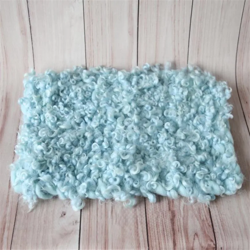 Baby Felted Wool blanket Newborn wool basket filler stuffer photography props Newborn layer fabric