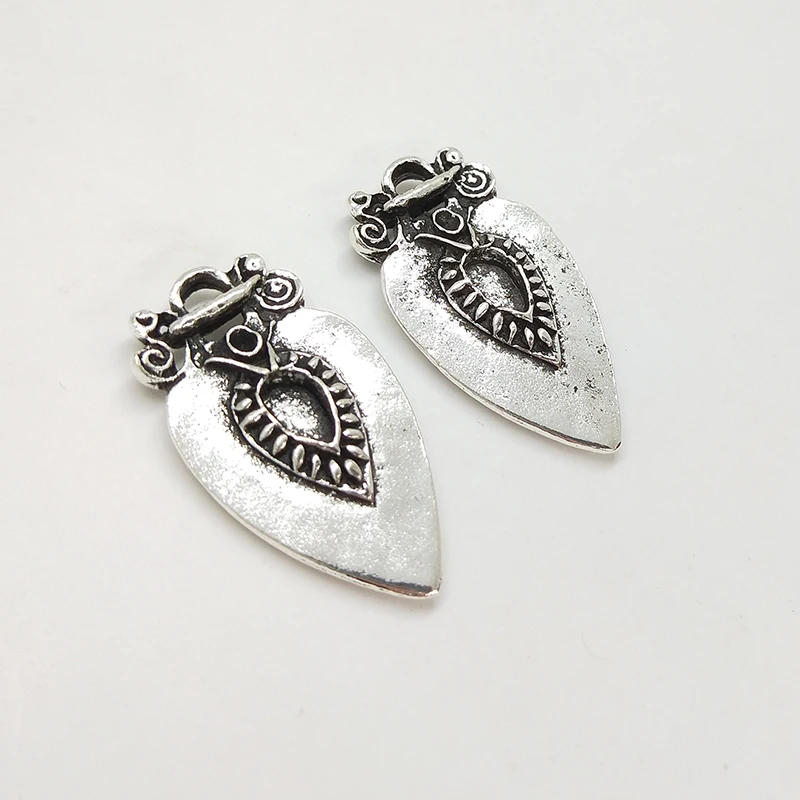 2021 New 10 Pieces 32mm Zinc Alloy  Arrows Shape Charms Pendants DIY Earring Necklaces Bracelets Jewelry Accessories