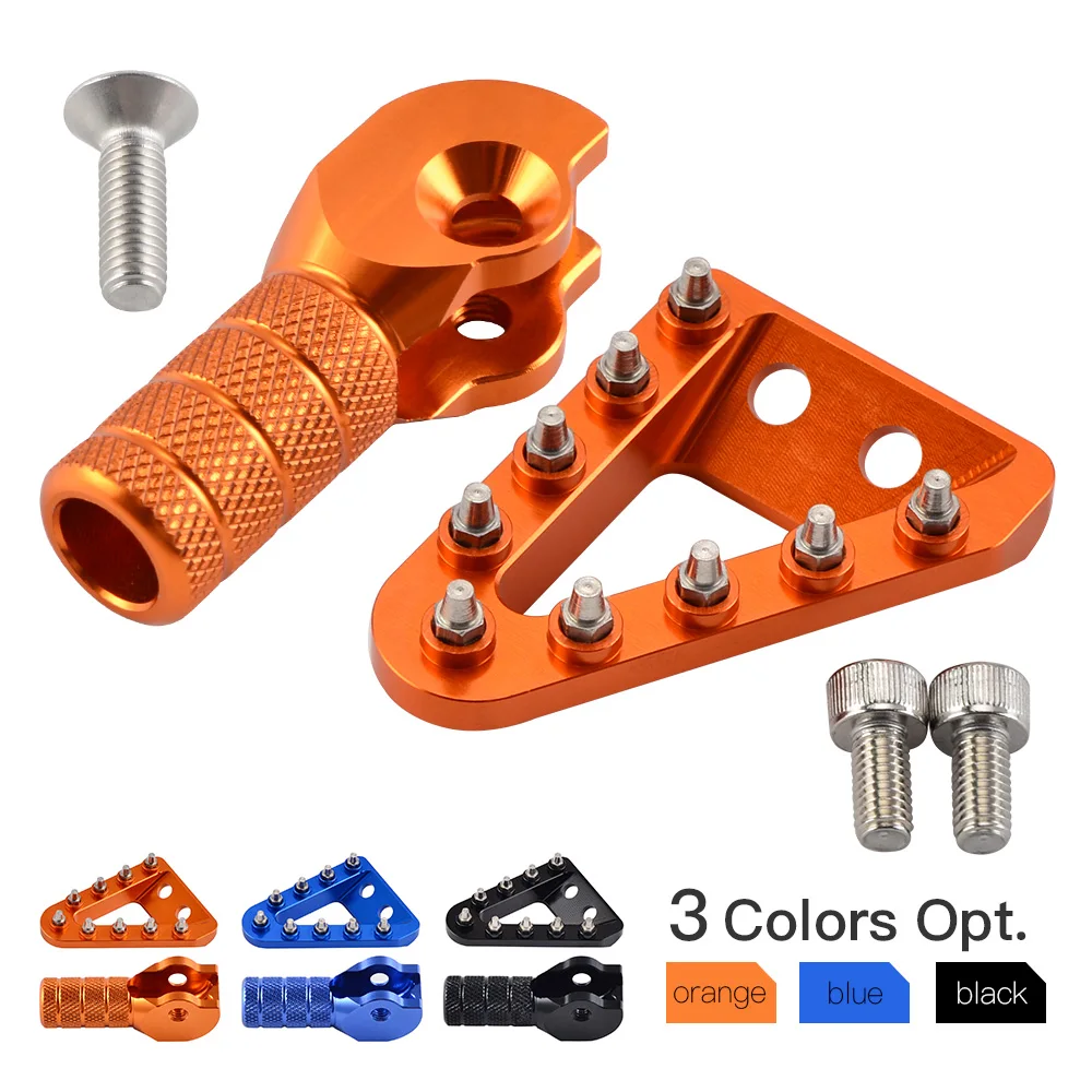 Rear Brake Pedal Step Plate Gear Shifter Tip For KTM SX SXF EXC EXCF XC XCF XCW 125 150 250 350 450 2016-2022 2020 For Husqvarna