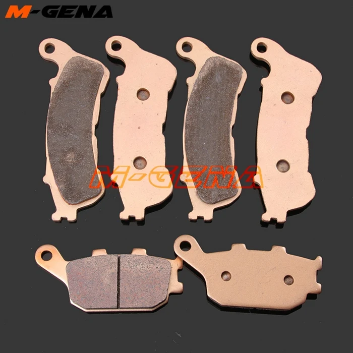 

Motorcycle metal sintering brake pads For CB1300 S/SF CB400 VTEC 08-15 CBF500 04-07 NC700/X/S 12-16 ABS XL700/V VT1300 10-11