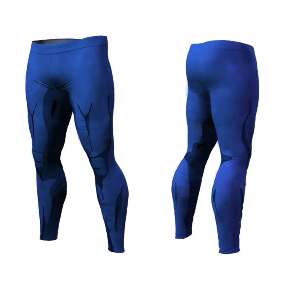 Fashion Compression Tights Casual Short Long Pants Fitness Leggings Men Slim Fit Joggers Workout Trousers Underpants