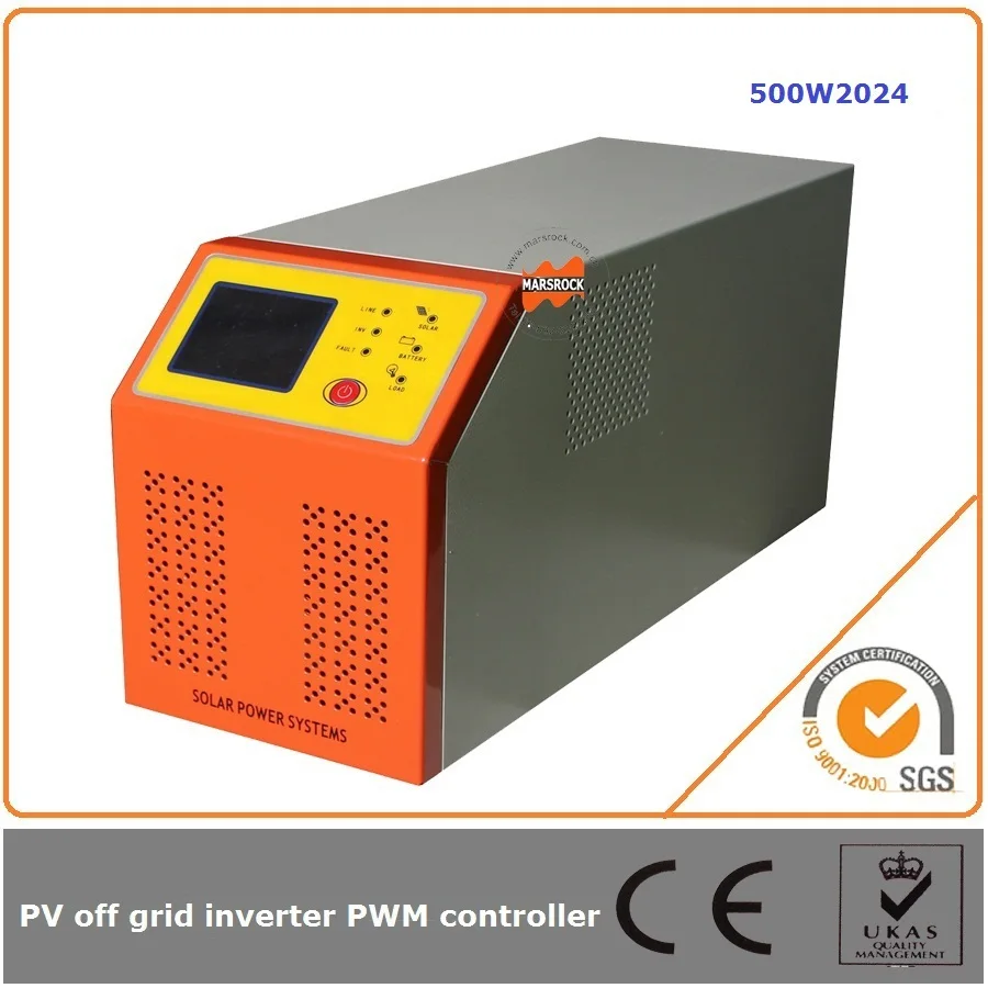 500W 24V 20A solar pv controller inverter widely used in househould electric equipment single phase power equipement