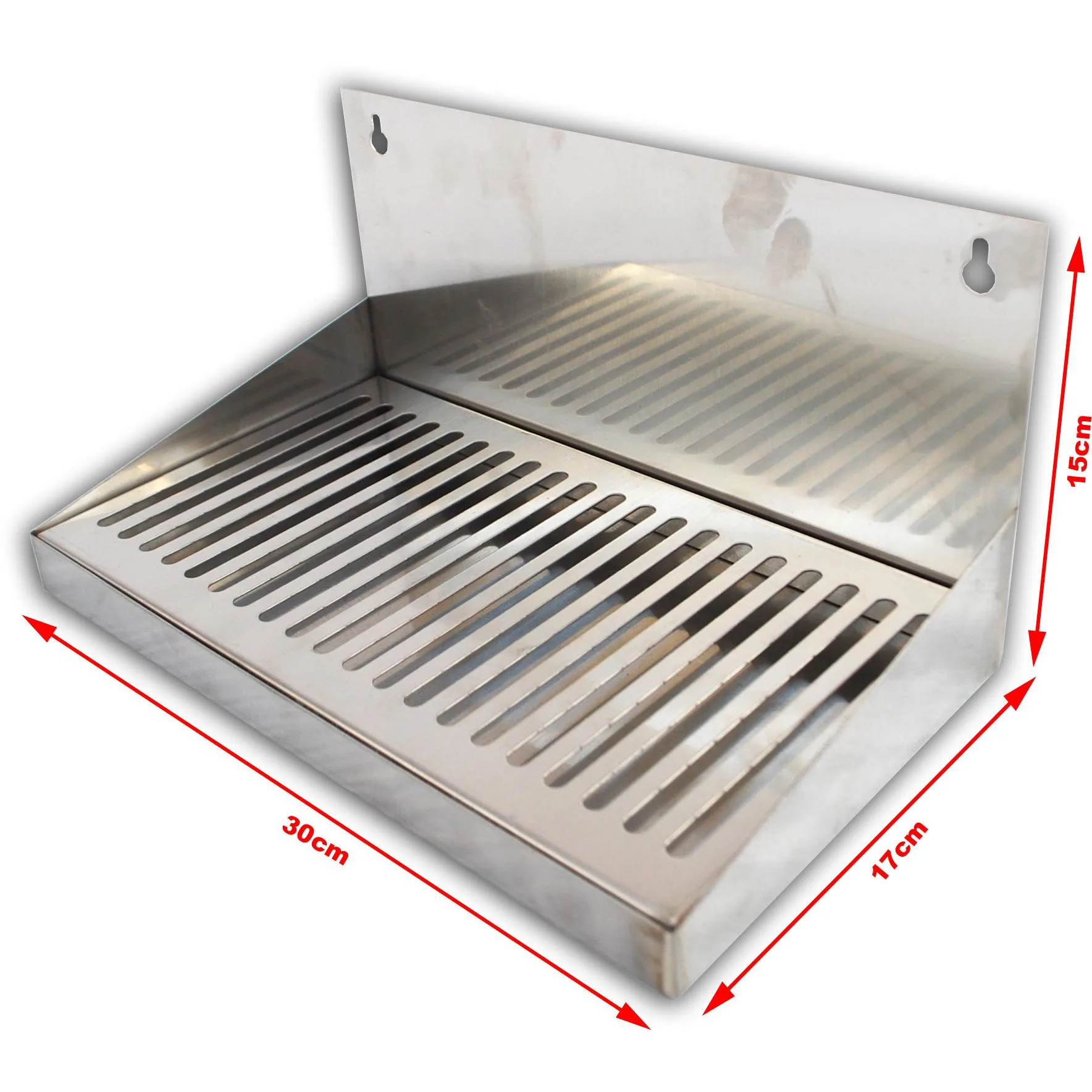 home brew drip tray Stainless Steel, NO drain tube, 12\