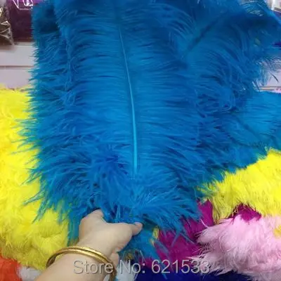 

wholesale!50pcs Sky Blue/Turquoise ostrich feathers-wedding 14-16inches/35-40cm long freeshipping