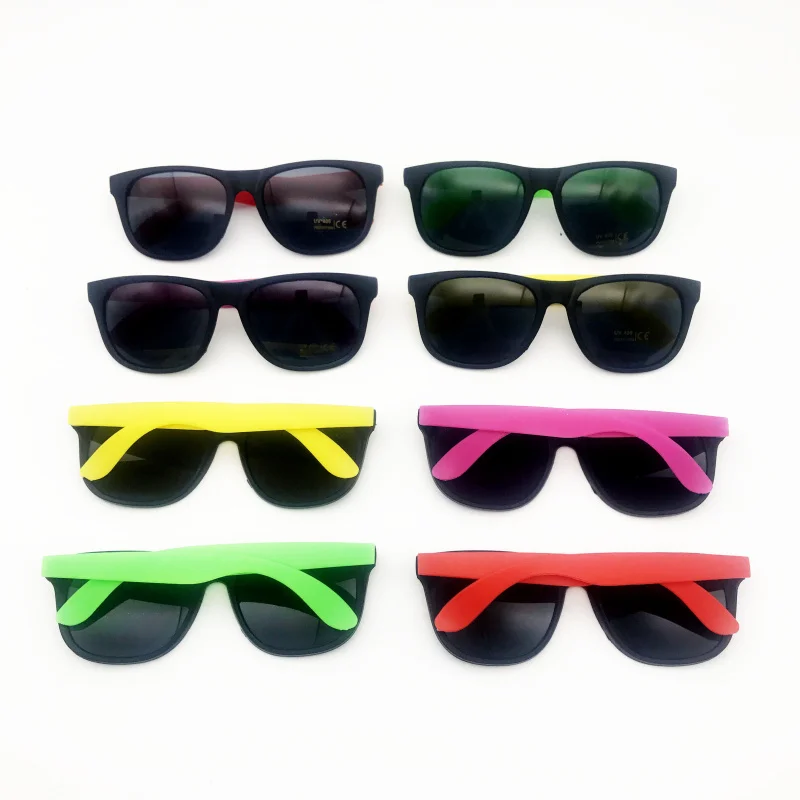 48 pairs/lot Customized Party Sunglasses Souvenirs Wholesale Unisex 80\'S Retro Style Bulk Wedding Favors Travel Party Favor Lot