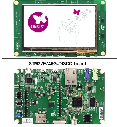 Original 32F746GDISCOVERY STM32F7 Discovery Kit with STM32F746NG MCU ST-LINK/V2-1 Development Board