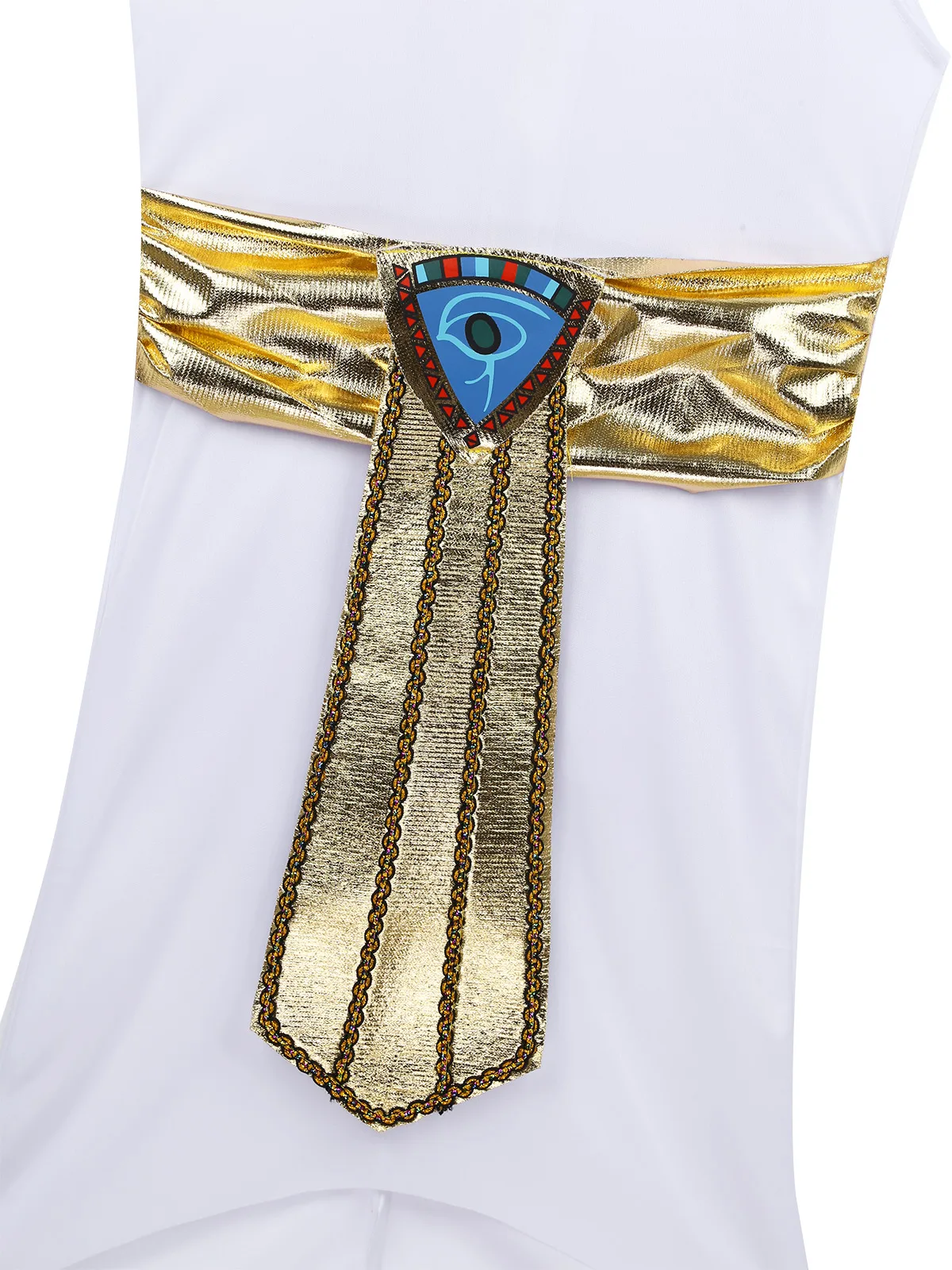 Kids Halloween Kostuums Jongen Meisjes Oude Egypte Egyptische Prins Prinses Kostuum voor Kinderen Kids Cosplay Kraag Armbanden Set