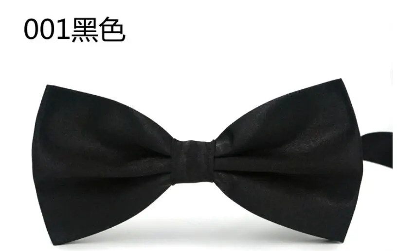 Bow tie rayon silk male bow tie marriage bow tie gown collar tie solid color