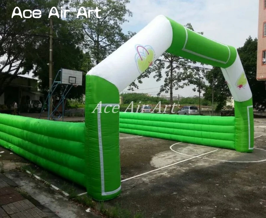 Special Design Long Line Race Inflatable Entrance Arch with Removable Logo for Sport Eent