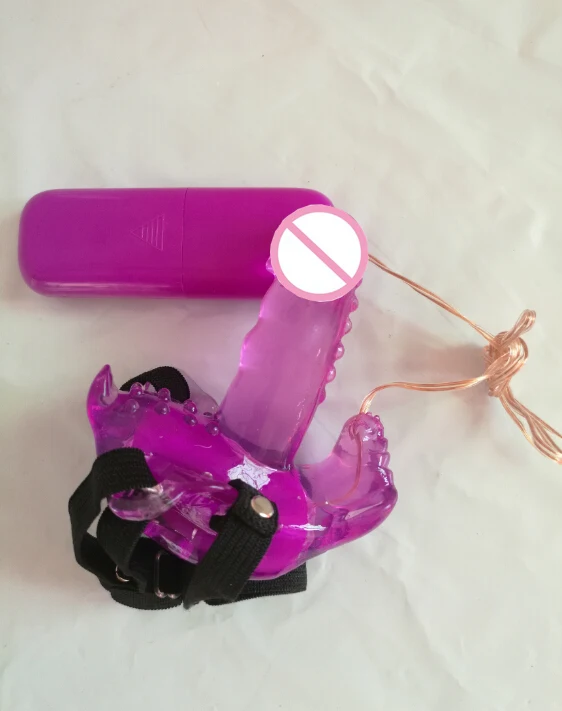 Portable Wearable 70*25mm Female Masturbation Butterfly dildo Vibrators For Women Vaginal Massage G Spot Stimulation Sex Toys