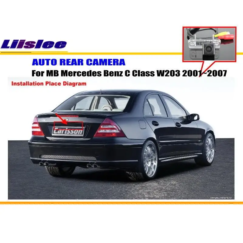 

For Mercedes Benz C Class W203 5D 2001-2007 Car Rearview Rear View Camera Backup Parking Back AUTO HD CCD CAM Accessories Kit