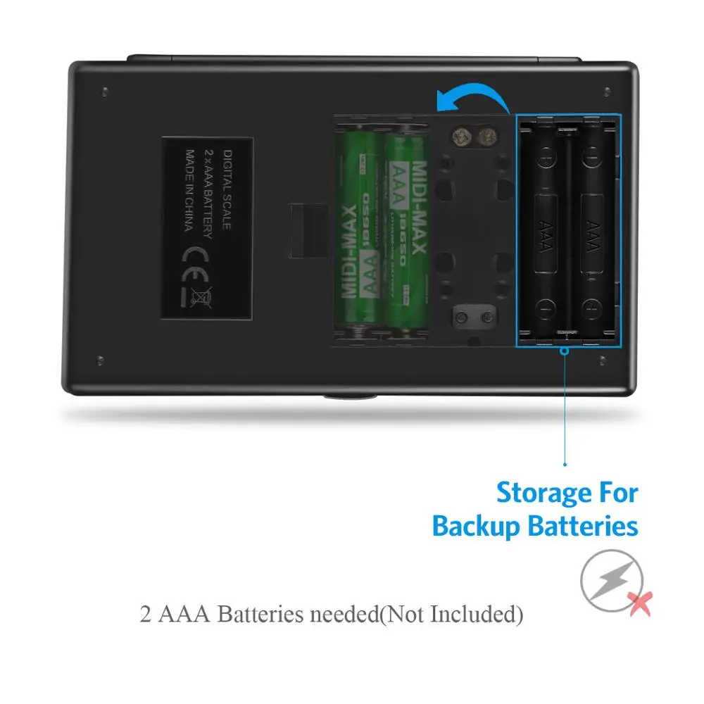 Báscula digital de pesca portátil – Acero inoxidable alta precisión
