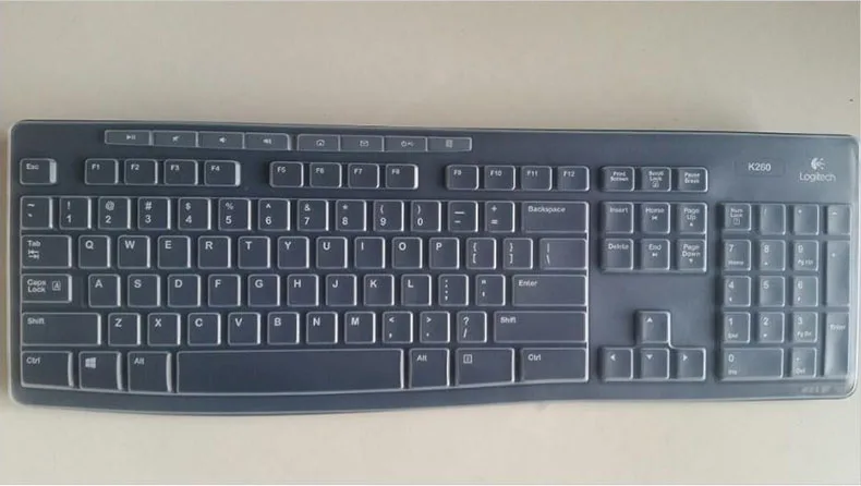 Waterproof dustproof Clear Transparent Keyboard Cover Film For Logitech MK275 MK200 K200 MK260 K260 MK270 K270